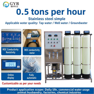Sistema de Purificación de <span class=keywords><strong>Agua</strong></span> Automático Personalizable con Membrana de Ósmosis Inversa 4040 para <span class=keywords><strong>Agua</strong></span> de Perforación en Brasil - Product Image 2