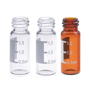 Chromatography Analysis Test Bottle HPLC Autosampler Lab <b>Glass</b> <b>Vial</b> With Label 1.5 Ml Capacity For Sample Storage - Product Image 3