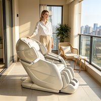 Toptan Lüks Elektrikli 4D Masaj Koltuğu Tam Vücut Sıfır Yerçekimi Shiatsu
