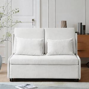 Conjunto de Sofá Seccional Rectangular Moderno, Tapicería de Pana Ecológica, Patas de Metal, Diseño Modular, para Apartamentos y Villas - Product Image 2