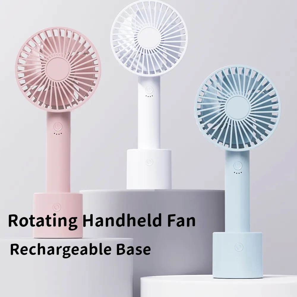 IMYCOO Neuzugang persönlicher wiederaufladbarer Rotations-Handventilator Großhandel tragbarer Mini-Kühl-Handventilator für den Sommer