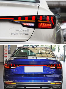 Indicatore di Direzione Dinamico a Flusso per <span class=keywords><strong>Audi</strong></span> <span class=keywords><strong>A4</strong></span> Modelli 17-23, Gruppo Fanale Posteriore a <span class=keywords><strong>LED</strong></span>, Nuovo, 12V, Lente Rossa, Plug and Play - Product Image 6