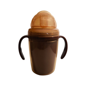 Botella de Agua para Bebé Lier <span class=keywords><strong>Brown</strong></span> Coffee, 300 ml, con Pajita para Beber Directo, Anti-Cólicos, Libre de BPA, PP, con Tapa Abatible, Antiderrames - Product Image 6