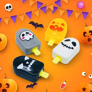Juguete Antiestrés con Forma de Helado de Halloween, Material TPR Masticable, Relleno de Harina, Venta al por Mayor para Adultos y Niños - Product Image 1