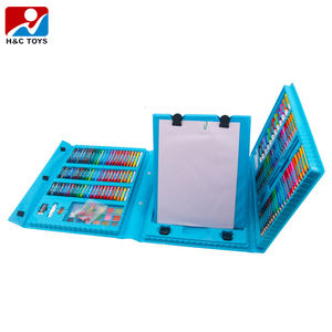 Set di scatole regalo di grandi <span class=keywords><strong>dimensioni</strong></span> per <span class=keywords><strong>208</strong></span> di pennelli set di acquerelli da disegno per bambini delle scuole - Product Image 3