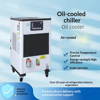 Refroidisseur d'huile CNC avancé avec compresseur hérmétique à spirale, affichage double température, solution de refroidissement industrielle haute précision
