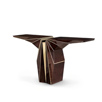 Table console en métal moderne de luxe Fabricant chinois Mobilier de maison pour la salle à manger et couloir