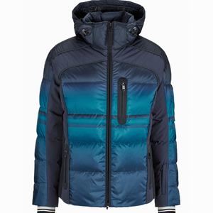 Chaquetas de Invierno Impermeables de Nailon para Hombre, Chaqueta de Esquí con Diseño Degradado de Color Montaña - Product Image 5