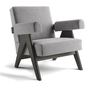 Sillón Moderno de Mediados de Siglo para Salón, con Características Ajustables, Estructura de Madera de Roble, Nogal o Fresno, para Sala de Estar - Product Image 4