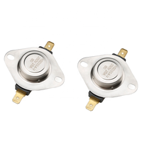 KSD314 25A 45A Protection thermique à réinitialisation automatique manuelle, interrupteur de coupure de température, thermostat à disque bimétallique pour sèche-linge, lave-linge