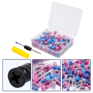 <span class=keywords><strong>Kit</strong></span> de réparation de pneus, 100 pièces, petit, moyen, grand, pour voiture, moto, vélo électrique, outils de réparation rapide - Product Image 4