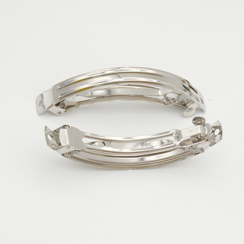 8,5 см 3,3 дюймов дугообразной формы металлический Французский Заколки простые заколки для волос для ручной работы бутик женские аксессуары для волос