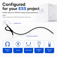 Sensor Termistor NTC Paket Baterai GAIMC ESS dengan Terminal Cincin untuk Manajemen Termal BMS dan Penghubung Peringatan