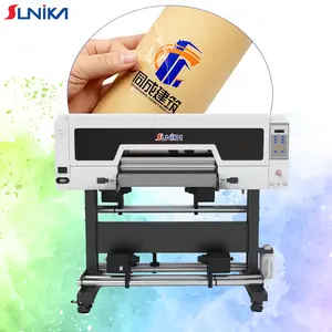 Sunika preiswerter Tintenstrahldrucker für Kristalletiketten mit Epson I3200 Original-Printhead2 uv-dtf-Drucker in Größe mit drei Druckköpfen