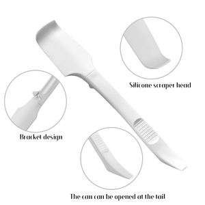Cocina para hornear, raspador de plástico antiadherente múltiple, crema de pastelería, postre, comida, raspador de pasteles con abrebotellas - Product Image 2