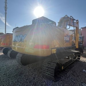 Excavatrice hydraulique à moteur d'origine Sany Sy135c Excavatrice d'occasion Machines de construction Excavatrice Sany d'occasion - Product Image 6