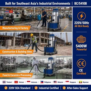 <span class=keywords><strong>Aspirateur</strong></span> industriel professionnel 5410B Clean 5.4KW 220V en acier inoxydable avec seau, électrique, pour la fabrication - Product Image 3