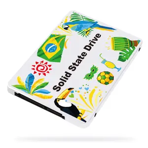 Hard Disk eksternal SSD eksternal 1TB, Hard Disk kecepatan tinggi 128G/256G/512G warna-warni untuk komputer PC Laptop Desktop dengan fitur enkripsi - Product Image 1