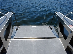 Bateau de pêche certifié CE en aluminium, bateau de travail, Barge d'atterrissage, 9 M 8M 27Ft - Product Image 4