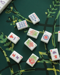 Custom American Mahjong Tiles Acrylic Melamine Game Set Durable Portable for Home <b>Entertainment</b> - Product Image 1