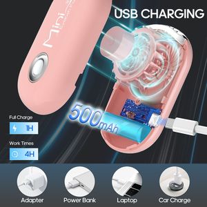 <b>USB</b> Portable Mini Rechargeable Fans Wind Eyelash <b>Extension</b> Mini Fans Lashes - Product Image 2