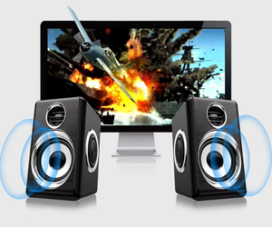 Sistema de Audio con Cable USB de Estilo Elegante, Venta Directa de Fábrica, Mejora la Experiencia de Escucha en Computadoras de Escritorio, <span class=keywords><strong>Altavoz</strong></span> con Iluminación RGB - Product Image 1
