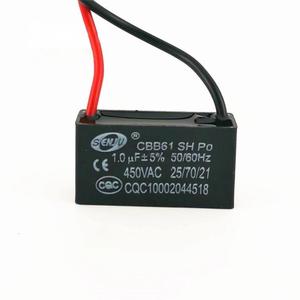 Tụ cbb60 cho máy giặt cbb61 450vac tụ 1 0UF 40 70 21 50 60Hz moter tụ điện trường hợp ban đầu - Product Image 4