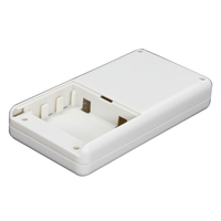 Boîtes à piles avec compartiment à piles Boîtier électronique Boîtier de télécommande en plastique ABS portable personnalisé