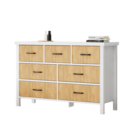 Buffet moderne nordique personnalisé, armoire de cuisine, buffet en bois, tiroir de rangement pour la salle à manger, meubles de maison pour le salon