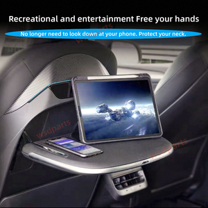 Für Model 3 und Model Y: Klappbarer Rücksitztisch mit Verstecktem Design und Kabelloser Ladestation - Product Image 6
