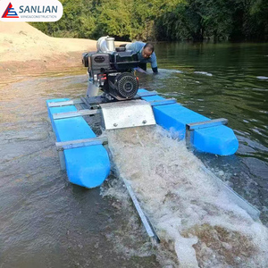 Hiệu suất cao sanlian di động DIESEL điện kép vàng dredger máy khai thác mỏ nhỏ hút vàng NẠO VÉT động cơ 30-60m/h - Product Image 1