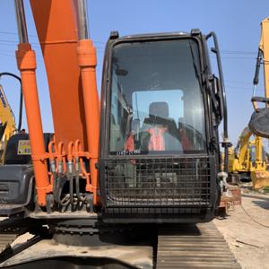 Excavadora usada sobre orugas Hitachi ZX160 de importación de Japón bien mantenida ZX75 ZX120 ZX130 excavadora con bajo consumo para Venta barata - Product Image 5