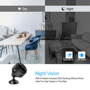 <span class=keywords><strong>A9</strong></span> Mini Caméra HD 1080P Caméras <span class=keywords><strong>IP</strong></span> de Sécurité Mini Cam Nanny Cam Avec Vision Nocturne Wifi Mini Caméra - Product Image 5