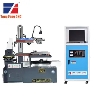 Tongfang DK7725 yüksek hızlı CNC EDM DK77 garanti düşük fiyat makinesi edm işleme