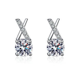 <span class=keywords><strong>Boucles</strong></span> <span class=keywords><strong>d</strong></span>'<span class=keywords><strong>oreilles</strong></span> clous en <span class=keywords><strong>argent</strong></span> sterling <span class=keywords><strong>925</strong></span> non ternissant avec zircone cubique pour femmes et jeunes filles, bijoux fins pour fiançailles et mariage, vente en gros - Product Image 1