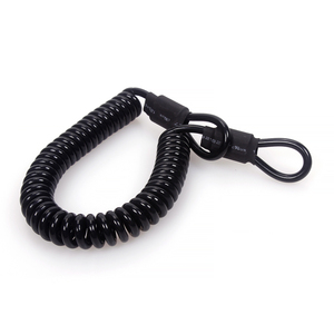 Đàn hồi mùa xuân cuộn nhựa Móc chìa khóa vòng xoắn ốc Dây đeo co giãn dây đàn hồi - Product Image 4