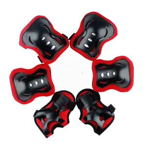 Most popular butterflies shape kids Wrist Elbow Knee pad protect set bicycle skates protective gear for children