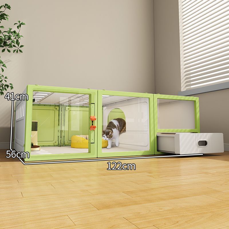 06-122*56*41.1 สีเขียวชั้นเดียวขนาดใหญ่พิเศษ