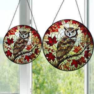 Décoration de maison Monarch House : <span class=keywords><strong>attrape</strong></span>-soleil en verre Art Déco à suspendre à la fenêtre pour le jardin - Product Image 2