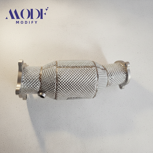 Kit de Actualización Completo de Downpipe de Acero Inoxidable de Alto Rendimiento para <span class=keywords><strong>Audi</strong></span> <span class=keywords><strong>A6</strong></span> A7 C7 C7.5 2.0T con Instalación de Ajuste Directo - Product Image 1