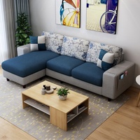 Canapés d'angle en L extensibles de haute qualité pour appartement, vente en gros, mobilier de salon