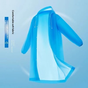 Impermeable Reutilizable para <span class=keywords><strong>Mujer</strong></span>, Grueso, Portátil, de Cuerpo Entero, con Diseño de Dibujos Animados, Material EVA, para Actividades al Aire Libre para Adultos - Product Image 4