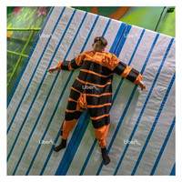 Trampolín Rectangular para interior de niños, cama elástica para parque infantil, de fábrica, de interior, a la venta
