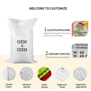 Chất Lượng Tốt Nhà Máy <span class=keywords><strong>PP</strong></span> Dệt Bao Nhựa 50Kg Trắng <span class=keywords><strong>PP</strong></span> Dệt Túi Cho Hạt Hạt Gạo Bột Với Nhà Máy Giá - Product Image 5