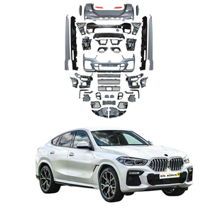 Kit de Carrocería al Por Mayor para <span class=keywords><strong>BMW</strong></span> <span class=keywords><strong>X6</strong></span> 2020-<span class=keywords><strong>2022</strong></span> Estilo <span class=keywords><strong>M</strong></span>-tech, Parachoques Delantero y Trasero, Rejilla, Faldones Laterales, Punta de Escape - Product Image 1