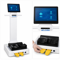 Scanner de cartographie 3D numérique du pied et analyseur d'équilibre corporel pour la conception de semelles intérieures personnalisées, portable, blanc, VELORA