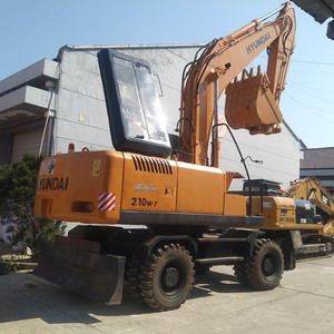 รถขุดฮุนไดมือสอง รุ่น 210w-7 น้ำหนัก 21 ตัน เครื่องยนต์คัมมินส์ ปั๊มเกียร์ บุ้งกี๋ขนาด 1.38 เมตร ประสิทธิภาพสูง 198 กิโลวัตต์ ปี 2014-2020 ใช้งานมาแล้ว 0-2000 ชั่วโมง - Product Image 3