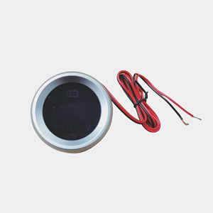 โวลต์มิเตอร์ดิจิตอล Hanwen หน้าจอ LED 52 มม. 12V 24V สำหรับรถบรรทุก เครื่องจักรกลการเกษตร ยานยนต์วิศวกรรม - Product Image 4