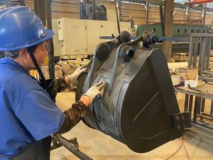 YHCM Bobcat benna escavatore 8-30 Ton 80cm-100cm di larghezza Standard secchio parte macchine da costruzione - Product Image 5