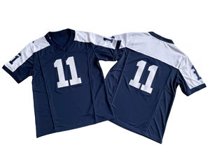 Camiseta Deportiva de Fútbol Americano al por Mayor, Uniforme del Equipo de Estados Unidos Cosido para Hombre, Camiseta Cuadrada con Estampado Retro de Fútbol Americano - Product Image 3